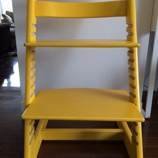 施工事例　お下がりのベビーチェアの色を塗り替え｜K様 東京